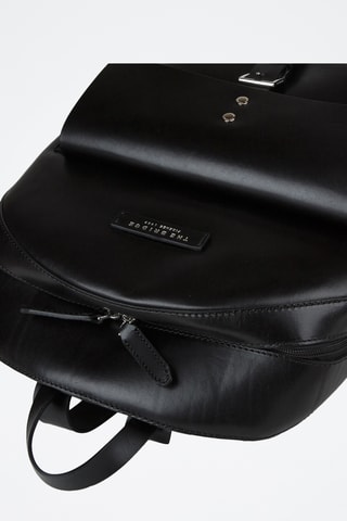 Sac à dos en cuir Lorenzo - Noir