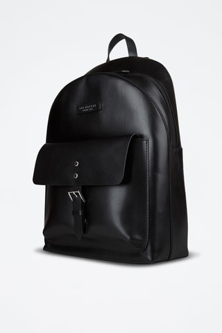Sac à dos en cuir Lorenzo - Noir