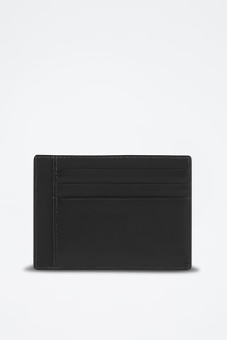 Porte-cartes en cuir - Noir