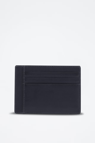 Porte-cartes en cuir - Noir