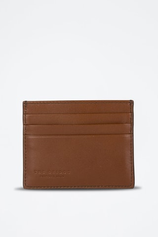 Porte-cartes en cuir - Marron