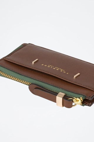 Porte-cartes en cuir Chiara - Marron