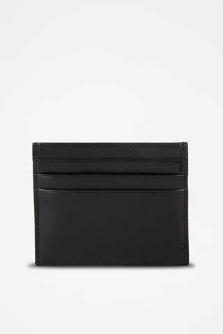 Porte-cartes en cuir Lorenzo - Noir