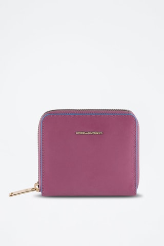 Portefeuille en cuir - 
Violet