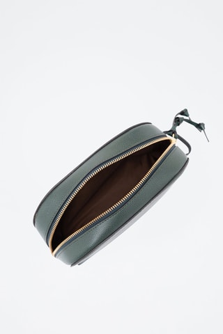 Trousse en cuir - Vert foncé