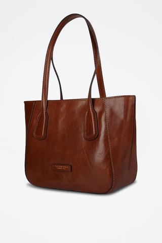 Sac porté épaule en cuir Maddalena - Marron