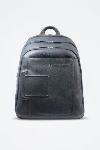 Sac à dos en cuir - Bleu