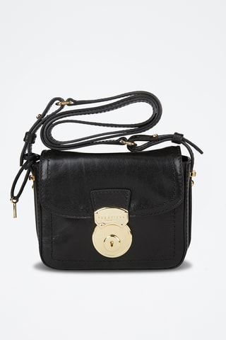 Sac bandoulière en cuir Corsini - Noir