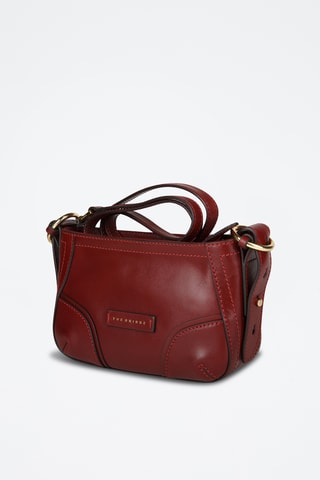 Sac bandoulière en cuir Matilde - Bordeaux