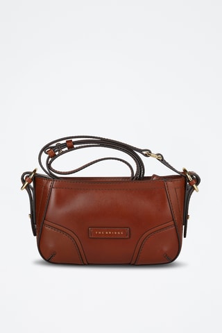 Sac bandoulière en cuir Matilde - Marron