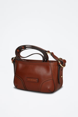 Sac bandoulière en cuir Matilde - Marron