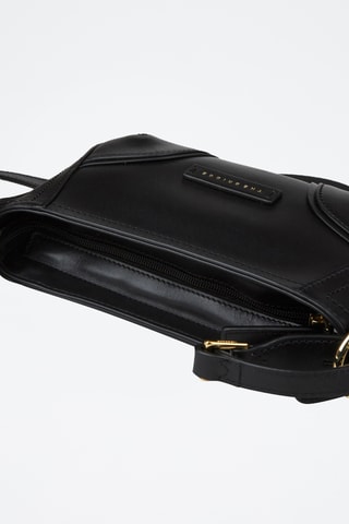 Sac bandoulière en cuir Matilde - Noir