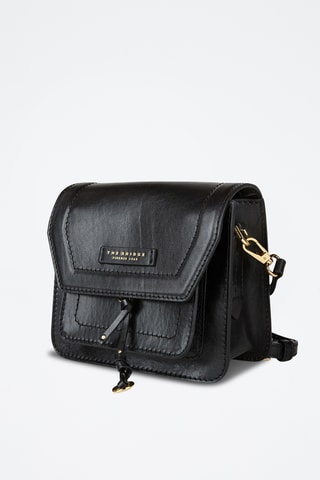 Sac bandoulière en cuir Elba - Noir