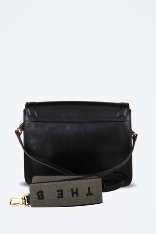 Sac bandoulière en cuir Elba - Noir