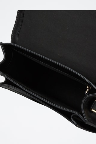 Sac bandoulière en cuir Elba - Noir