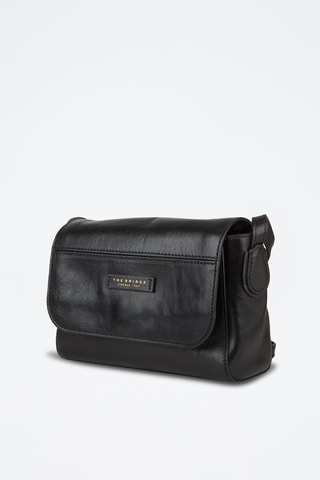 Sac bandoulière en cuir Elettra - Noir 