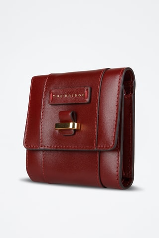 Portefeuille en cuir Vigna-Nuovo - Marron