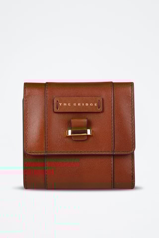 Portefeuille en cuir Vigna-Nuovo - Marron