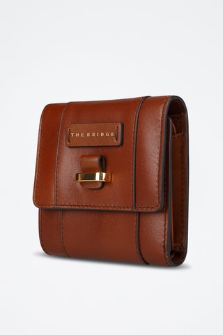 Portefeuille en cuir Vigna-Nuovo - Marron