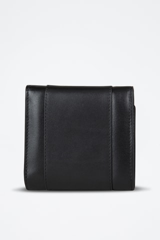 Portefeuille en cuir Vigna-Nuovo - Noir