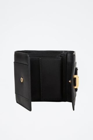 Portefeuille en cuir Vigna-Nuovo - Noir