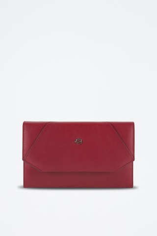 Portefeuille en cuir - 
Rouge