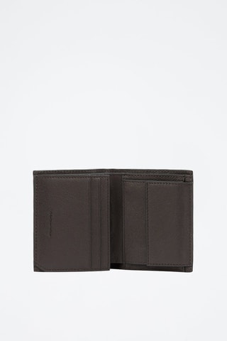 Portefeuille en cuir - Taupe