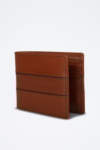 Portefeuille en cuir Yamai - Marron