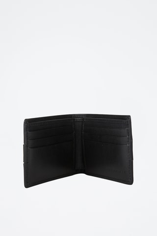 Portefeuille en cuir Yamai - Noir