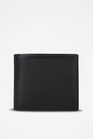 Portefeuille en cuir Lorenzo - Noir