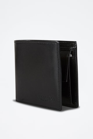 Portefeuille en cuir Lorenzo - Noir