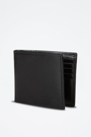 Portefeuille en cuir Lorenzo - Noir