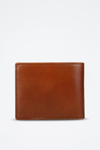 Portefeuille en cuir Lorenzo - Marron