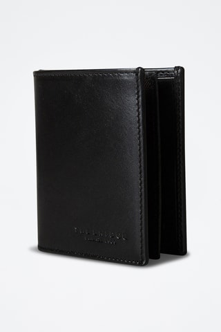 Portefeuille en cuir Lorenzo - Noir