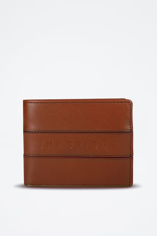 Portefeuille en cuir Yamai - Marron