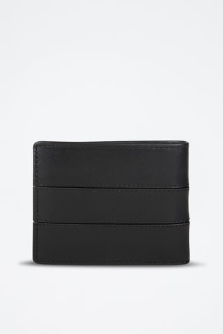 Portefeuille en cuir Yamai - Noir