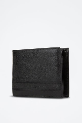 Portefeuille en cuir Cesare - Noir