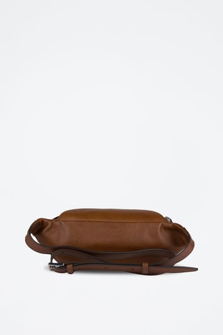 Sac banane en cuir - Marron