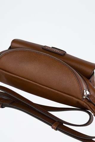 Sac banane en cuir - Marron