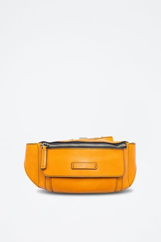 Sac banane en cuir - Jaune