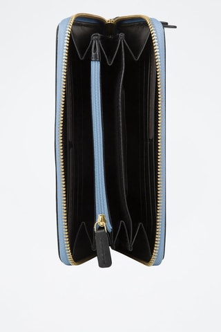 Compagnon en cuir Chiara - Noir