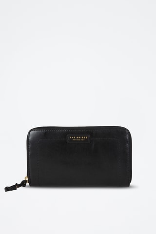 Compagnon en cuir Elba - Noir