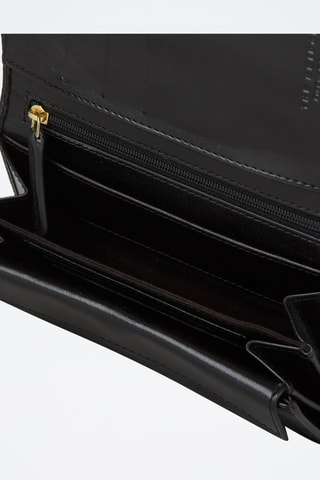 Compagnon en cuir Elba - Noir