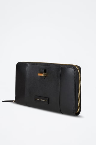 Compagnon en cuir Vigna-Nuovo - Noir