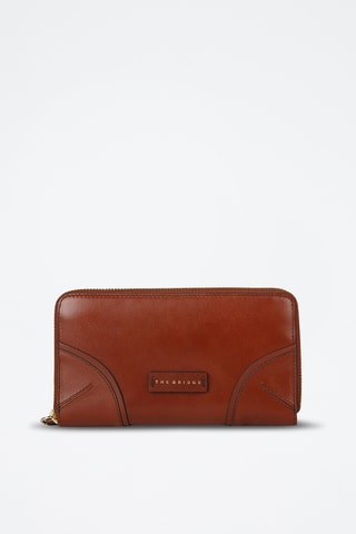 Compagnon en cuir Matilde - Marron