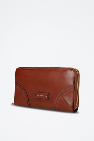 Compagnon en cuir Matilde - Marron