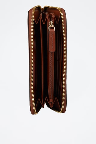 Compagnon en cuir Matilde - Marron