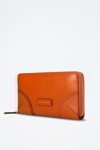 Compagnon en cuir Matilde - Orange