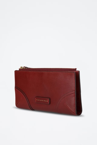 Compagnon en cuir Matilde - Bordeaux