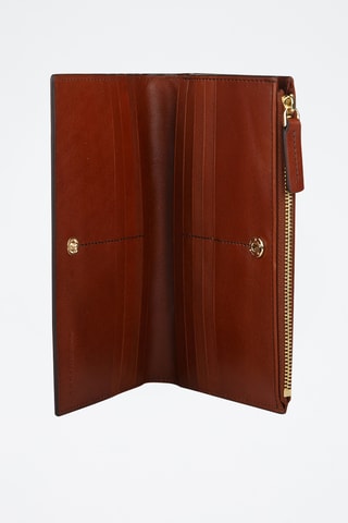 Compagnon en cuir Matilde - Marron